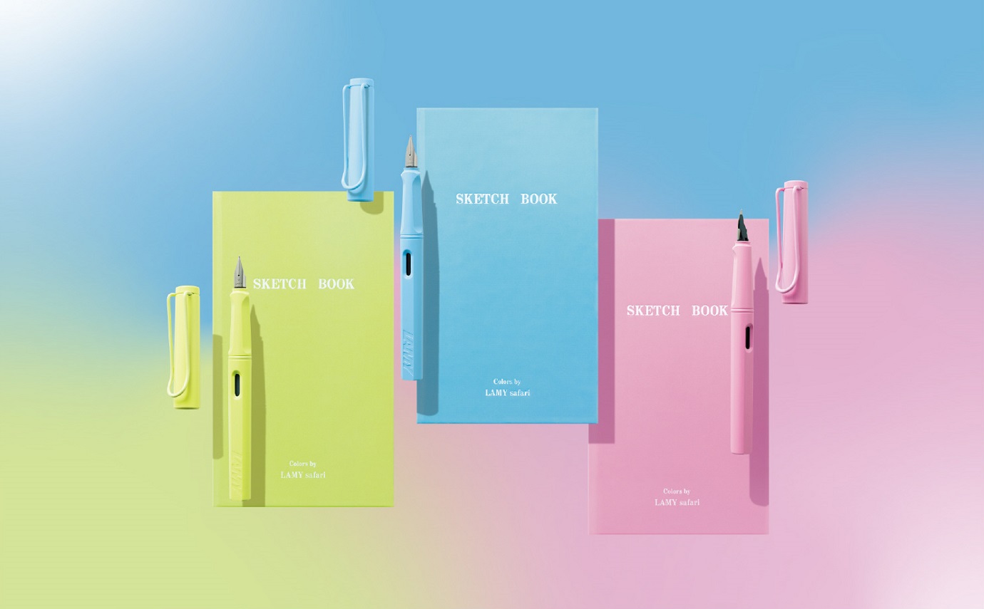 スペシャルコラボ野帳<br>
Colors by LAMY safari <br>
新登場！